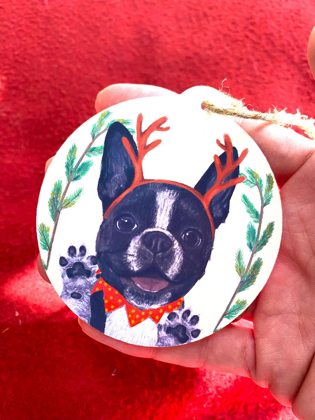 Jolly Paws - Christmas Dog Gift Tags (Set of 10) - Jolly Dragons