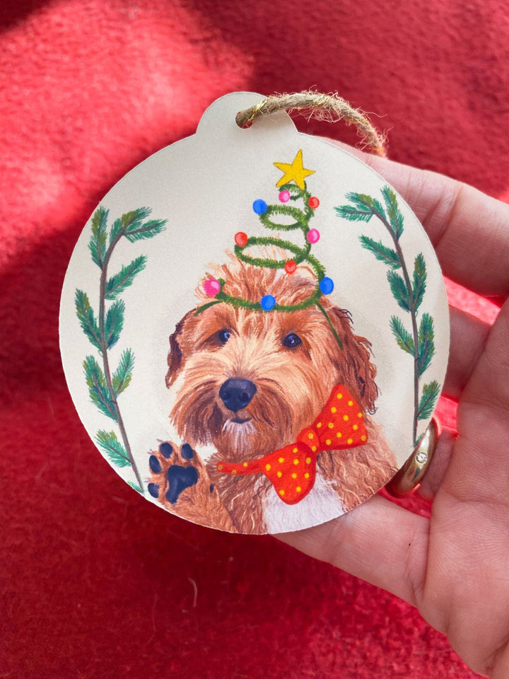 Jolly Paws - Christmas Dog Gift Tags (Set of 10) - Jolly Dragons