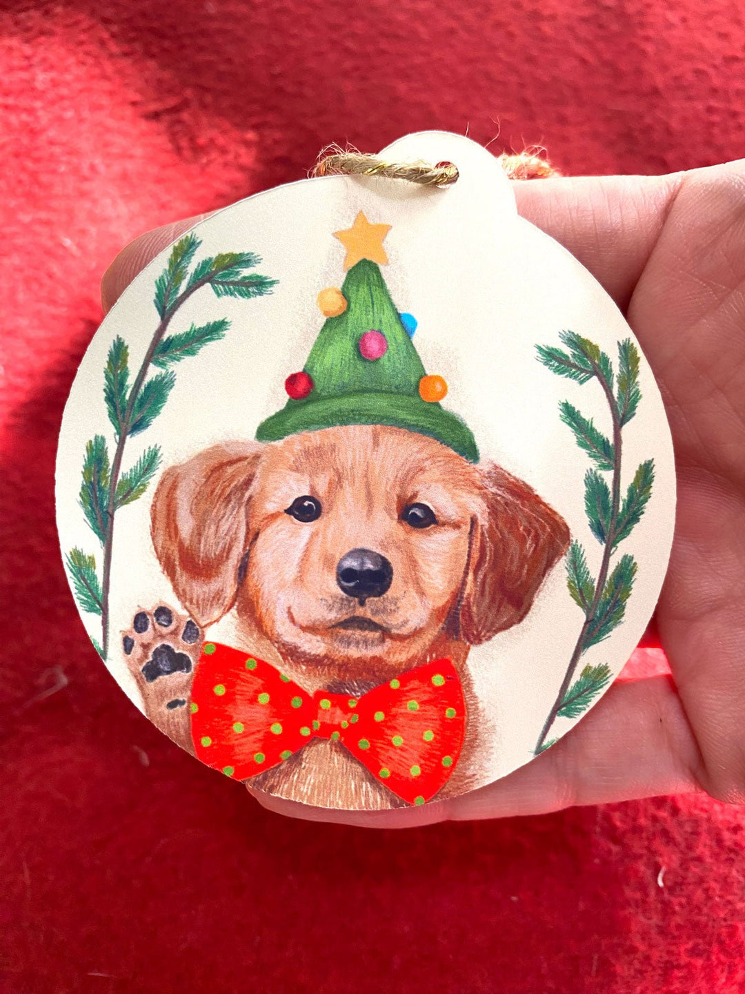 Jolly Paws - Christmas Dog Gift Tags (Set of 10) - Jolly Dragons