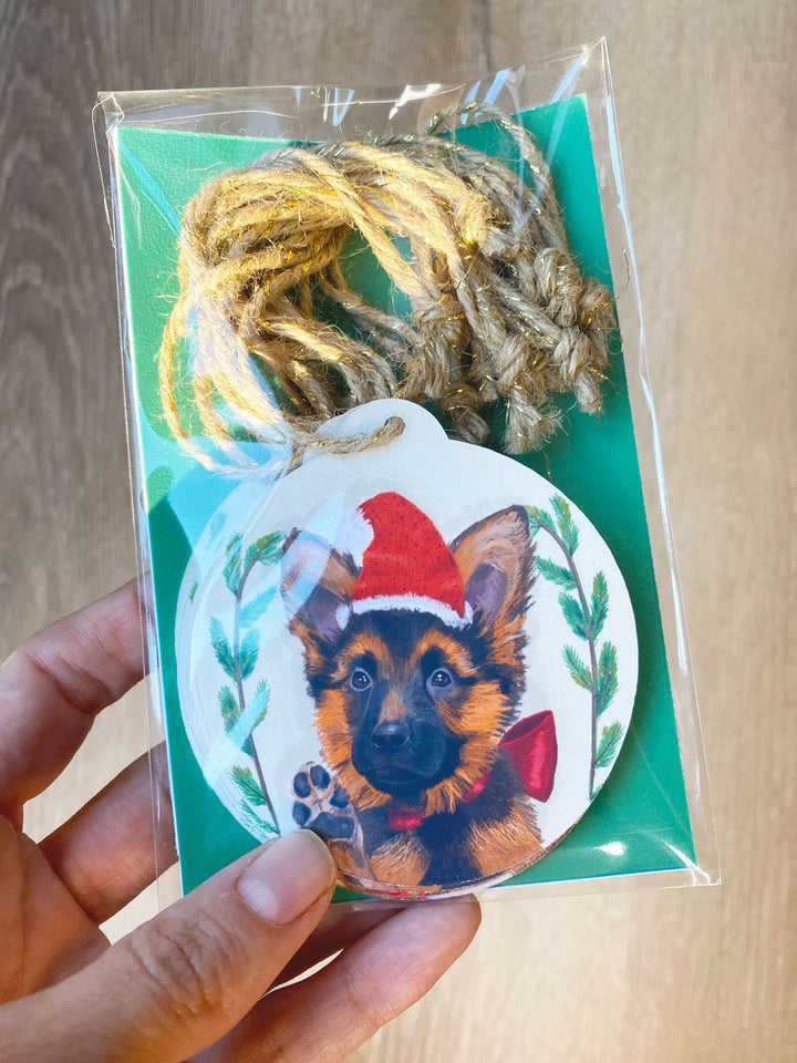 Jolly Paws, Christmas Gift tags - set - Jolly Dragons